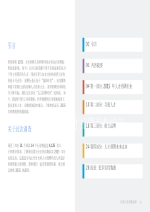 XXXX年中国人才招聘趋势报告