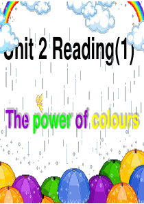 牛津译林版9A-Unit-2-Colour--Reading-The--Power--of--col