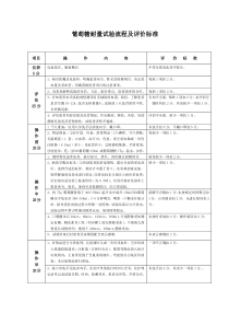 葡萄糖耐量试验操作流程及评价标准