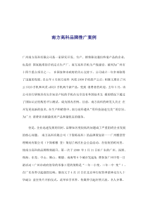 南方高科品牌推广案例(doc7)(1)