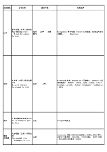 各大轮胎品牌知识入门业务员必备