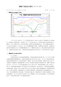 三月份聚酯产业链运行报告