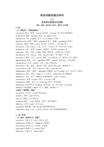 表示抽象名词的后缀(八)