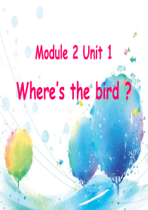 《-Where’s-the-bird》PPT课件