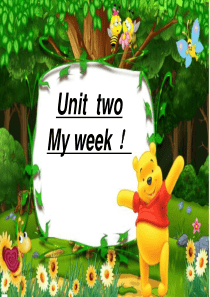 新版PEP五年级英语上册unit2-My-week-A-learn