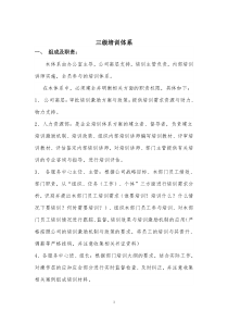 物业公司三级培训体系