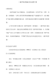 二氯甲烷泄漏应急处置方案.docx