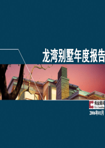 伟业顾问北京市龙湾别墅年度营销推广报告