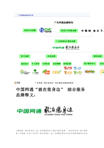 广东网通品牌体系介绍（DOC9页）