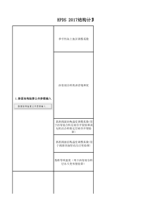 HPDS+2017结构计算参数取值及对应规范