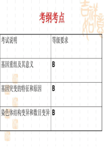 基因突变和基因重组高三一轮复习.ppt25页PPT文档