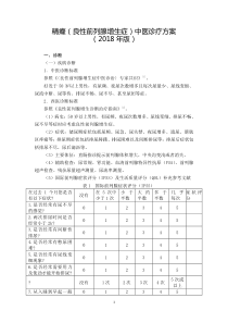 33.精癃(良性前列腺增生症)中医诊疗方案