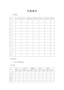 年度报告表格(1)