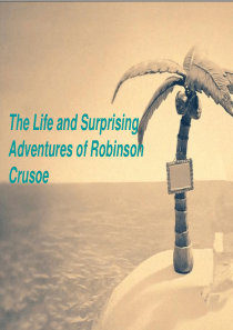 robinson-crusoe--英国文学选读