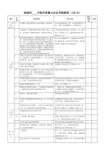 检验科医疗质量与安全考核细则