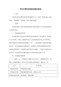 科技园参观接待流程