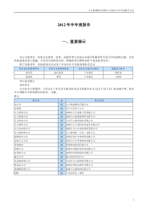 方大集团(000055)XXXX年半年度报告