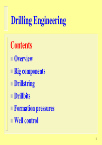 Drilling-Engineering(钻井工程英文课件)