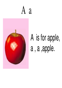 26英文字母歌-A-is-for-apple