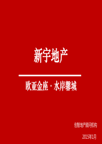 欧亚金座水岸馨城XXXX年度营销报告——创智地产顾问机构