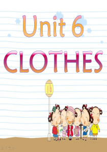 新人教版英语一年级起点下《Unit-6-Clothes-Story-Time》PPT课件-2