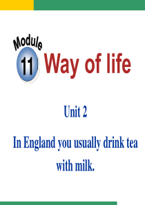 外研版八上Module-11-Way-of-life-Unit-2-In-England--you-