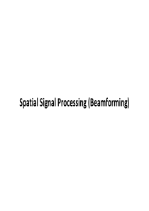 beamforming