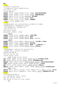 中医内科学证型(整理)