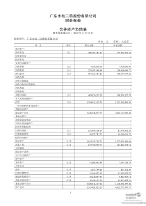 粤水电：XXXX年半年度财务报告