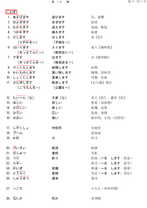 大家的日本语13课