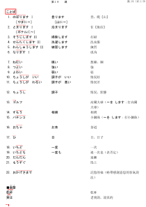 大家的日本语19课