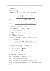 初中物理浮力压强难题复习