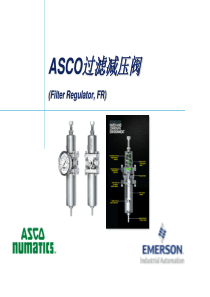 ASCO过滤减压阀