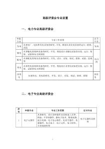 关于部分专业评审范围的介绍doc-北京电子控股有限责任公