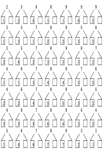 小学一年级数学分解题