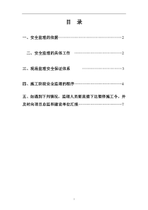 安全监理实施细则