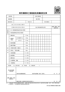 SG-T053填充墙砌体工程检验批质量验收记录(需改)