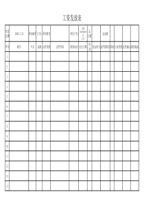 建筑工资发放表