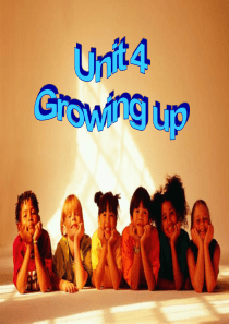 牛津译林版英语9上-Unit-4Growing-Up-Task