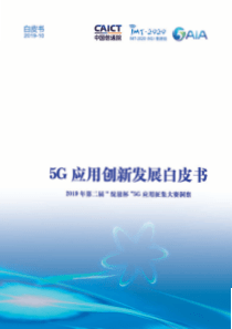 信通院5G应用创新发展白皮书完整版201920191051页