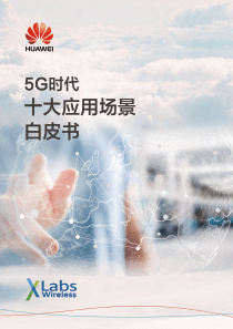 华为5G时代十大应用场景白皮书2019237页