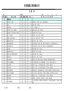 装饰公司报价表(完整版)