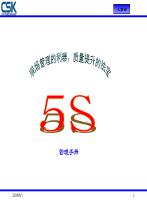 5s管理手册(1)