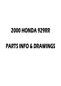 Honda929fireblade00partsinfodrawings