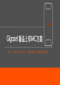 Gigaset新品上市IMC项目方案-（PPT175页）