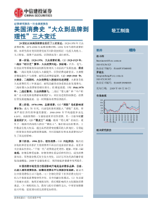 轻工制造行业美国消费史大众到品牌到理性三大变迁2019