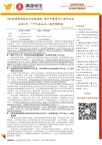 108家准科创板企业估值透视预计市盈率为二级可比企业的35779企业与一级市场倒挂2019