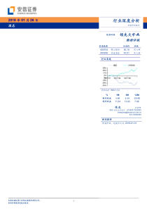 酒店行业深度分析提价周期下酒店行业估值几何20180126安信证券41页