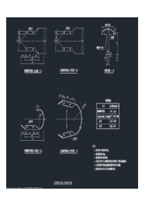 护栏端头及柱帽大样图nbspspanclasszip含CAD文件span