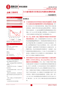 风格配置研究大小盘风格的日历效应及风格轮动策略构建20190401国融证券20页